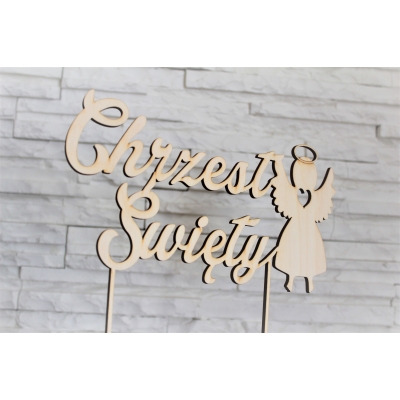 Topper Chrzest Święty